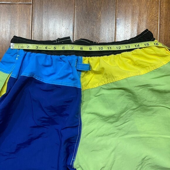 Nautica Vintage Color Block Board Surf Swim Trunks Shorts Men's Size XL - Picture 5 of 7